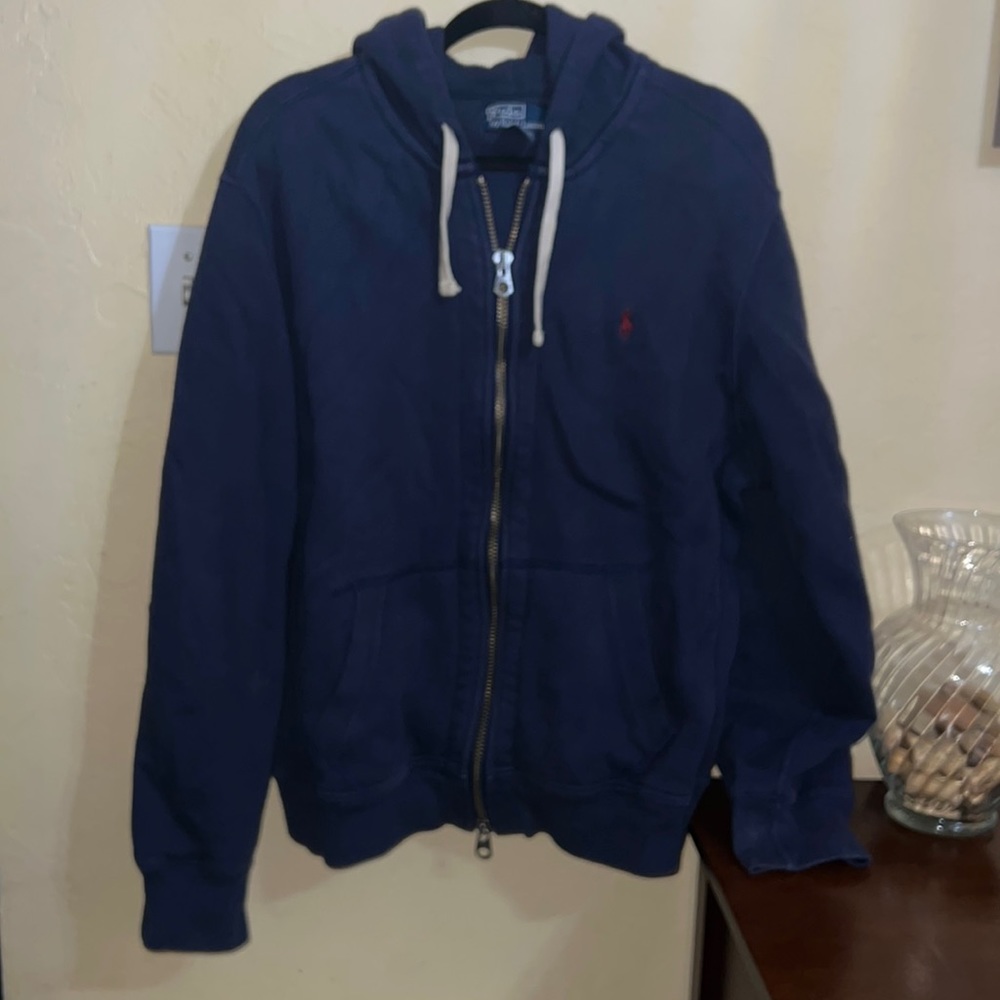 Men’s XL Polo Ralph Lauren Double Lined Zip Up Hoodie
